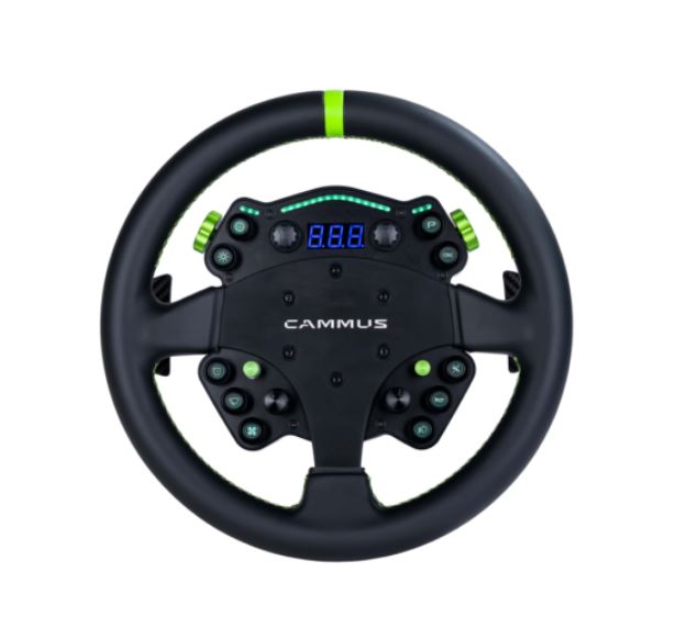 Volante simulador de automovilismo CAMMUS C12