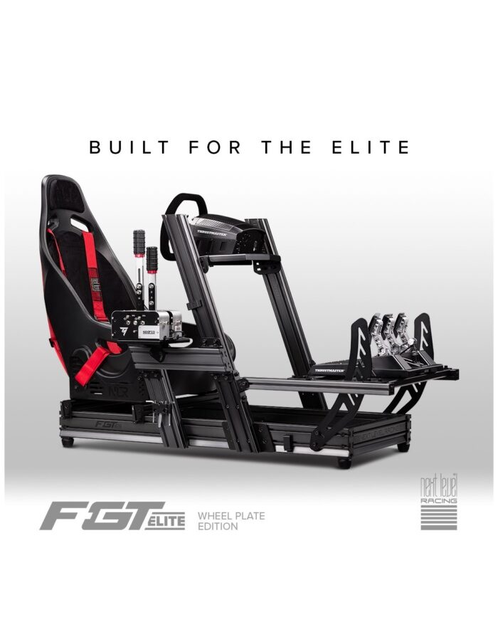 Plataforma simulador automovilismo F-GT Elite Aluminio Next Level Racing - Imagen 4