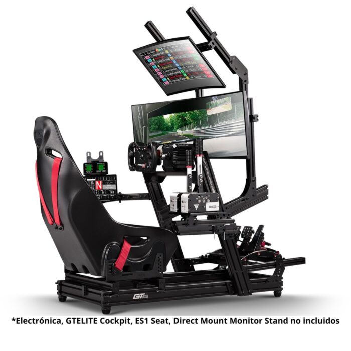 Soporte monitor superior simulador automovilismo GT Elite Negro Next Level Racing - Imagen 3