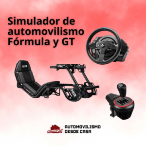 Pack Simulador automovilismo de Fórmula y GT